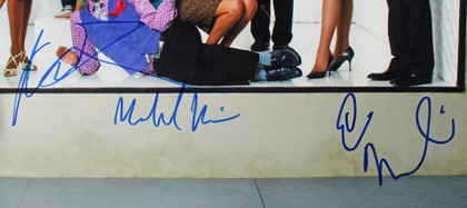 Ugly Betty (6) Ferrera, Mabius, Ortiz, Urie, +2 Signed 12x18 Photo BAS #A57889