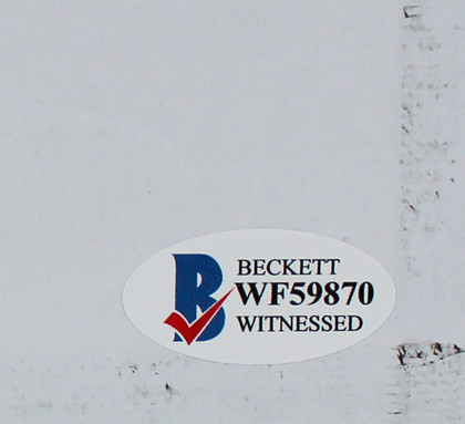 Ari Lehman "BITL, Jason 1" Signed 11x14 Canvas Hand-Drawn Sketch BAS #WF59870