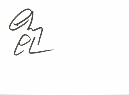 Chevy Chase Christmas Vacation Authentic Signed Quote Greeting Card BAS Witness