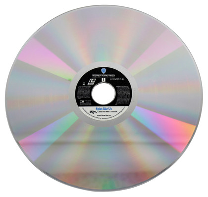 Chevy Chase Spies Like Us Authentic Signed Laserdisc Cover W/Disk BAS #WR44152