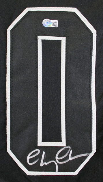 Chevy Chase Christmas Vacation Authentic Signed Black Santa Clark Jersey BAS Wit