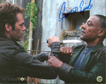 Giancarlo Esposito Revolution Authentic Signed 8x10 Photo
