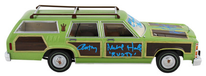 Vacation (4) Chase, D'Angelo, Hall & Barron Signed  Family Truckster BAS Wit 1