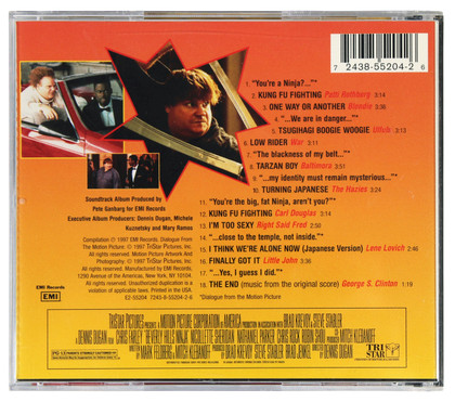 Chris Farley Authentic Signed Beverly Hills Ninja Cd Insert W/ Disk JSA #YY12929