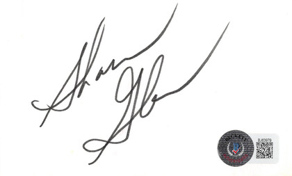 Sharon Gless Cagney & Lacey Authentic Signed 3x5 Index Card BAS #BJ63979