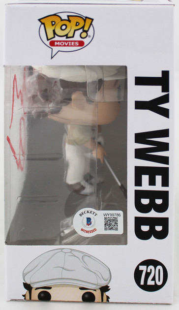 Chevy Chase Caddyshack Signed Ty Webb #720 Funko Pop Vinyl Figure BAS #WY99786
