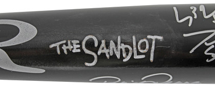 The Sandlot (8) Guiry, Leopardi, Renna +5 Signed Bat w/ Character Names BAS