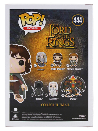 Elijah Wood Lord of the Rings "Frodo" Signed Funko Pop Vinyl Figure BAS #W774971