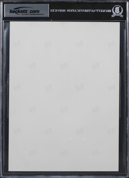 Carrie Fisher Star Wars Return of the Jedi Signed 8x10 Photo BAS Slabbed 2