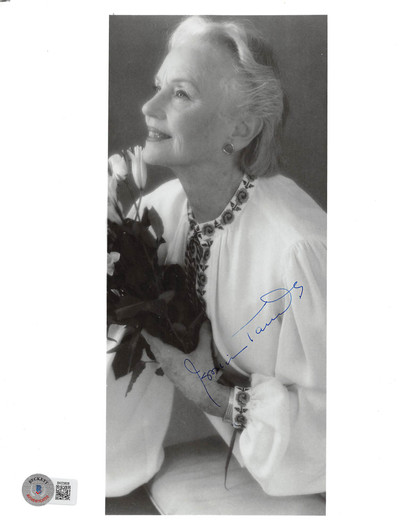 Jessica Tandy Driving Miss Daisy Authentic Signed 8x10 Photo BAS #BK03808