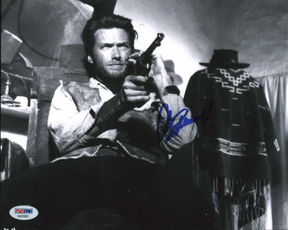 Clint Eastwood Good, the Bad & the Ugly Signed 8x10 Photo Auto 10! BAS #AC26971