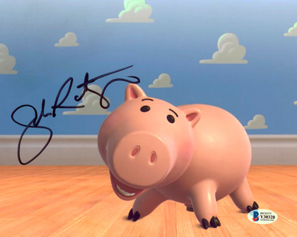 John Ratzenberger Toy Story Authentic Signed 8x10 Photo Autographed BAS #Y30328