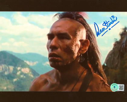 Wes Studi The Last of the Mohicans Authentic Signed 8x10 Photo BAS #BC13681