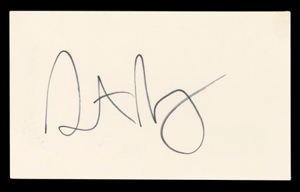 Steve Guttenberg Police Academy Authentic Signed 3x5 Index Card BAS #BL98479