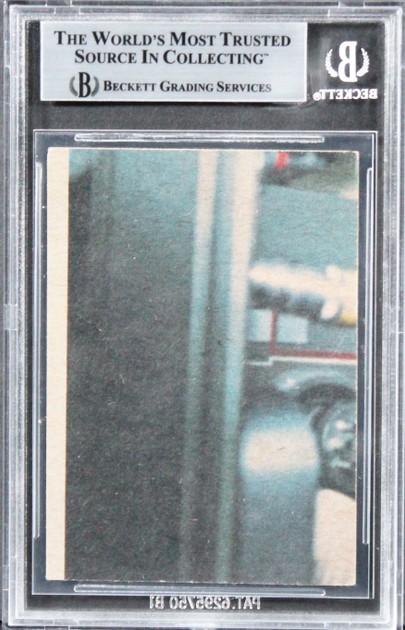 Mark Hamill Star Wars Authentic Signed 1977 Star Wars #1 Card BAS Slabbed 4