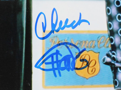 Cheech Marin & Tommy Chong Up in Smoke Signed 11x14 Horizontal Keg Photo BAS