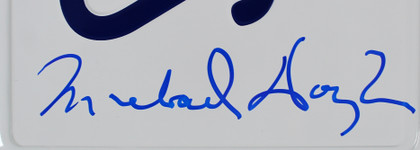 Michael Douglas Falling Down Authentic Signed License Plate BAS Wit #1W485338