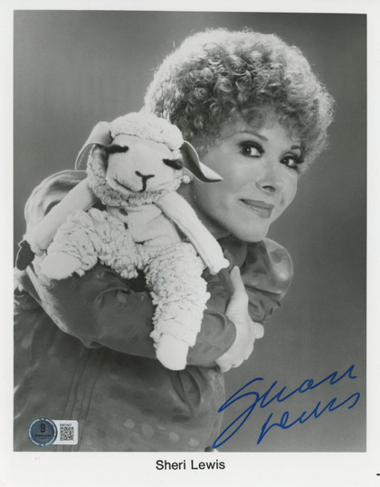 Sheri Lewis Ventriloquist Authentic Signed 8x10 Photo BAS #BM03497
