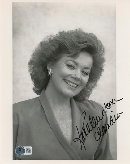 Kathleen Noone Sunset Beach Signed 8x10 Black & White Photo BAS #BM03340