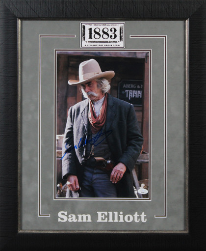 Sam Elliott 1883 Authentic Signed 11x14 Framed Photo Autographed JSA #AR50883