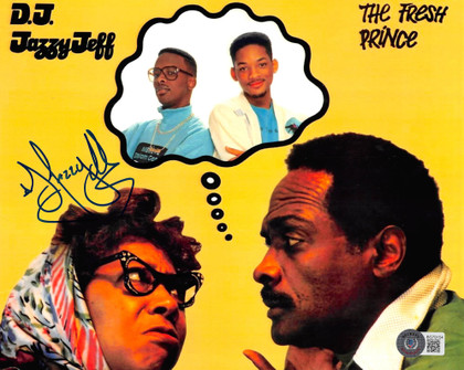 DJ Jazzy Jeff Fresh Prince of Bel-Air Authentic Signed 8x10 Photo BAS #BG79154