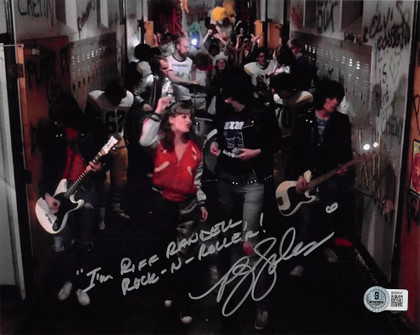P.J. Soles Rock 'n' Roll High School "I'm Riff" Signed 8x10 Photo BAS #BN00237