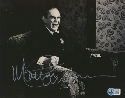 Martin Landau Ed Wood Authentic Signed 8x10 Photo Autographed BAS #BN74426