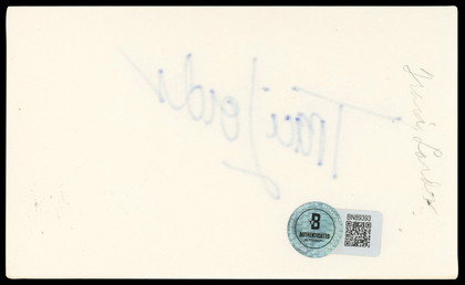Traci Lords Cry-Baby Authentic Signed 3x5 Index Card Autographed BAS #BN89393