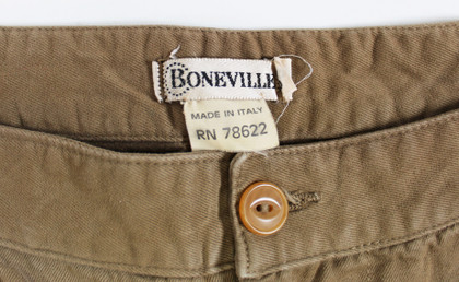 Al Pacino Frankie & Johnny Signed Screen Worn Tan Boneville Pants BAS #AB61460