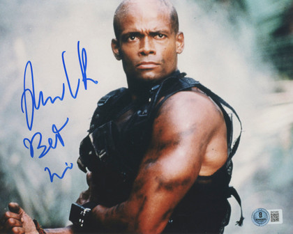 Mario Van Peebles New Jack City Authentic Signed 8x10 Photo BAS #BN74482