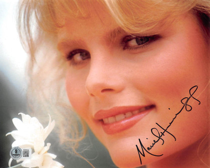 Mariel Hemingway Star 80 Authentic Signed 8x10 Horizontal Photo BAS 1