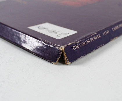 Steven Spielberg & Whoopi Goldberg Signed Color Purple Laser Disc Box Cover BAS