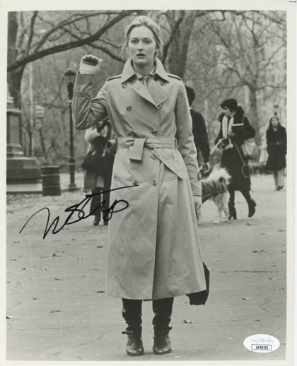 Meryl Streep Kramer vs. Kramer Authentic Signed 8x10 Photo JSA #AX48192