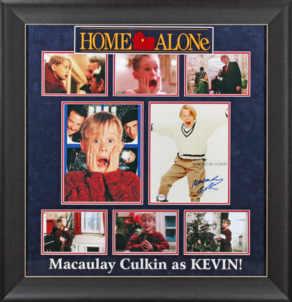 Macaulay Culkin Home Alone Authentic Signed 8x10 Framed Photo PSA/DNA #AK10549