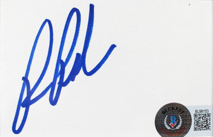 Ron Perlman Hellboy Authentic Signed & Framed 3x5 Index Card Autographed BAS