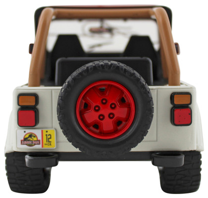 Laura Dern & Sam Neill Jurassic Park Signed Jurassic World Die Cast Jeep BAS