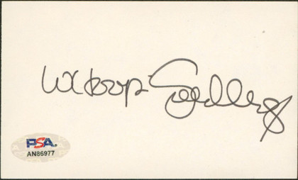 Whoopie Goldberg The Color Purple Signed 3x5 Index Card PSA/DNA #AN86977