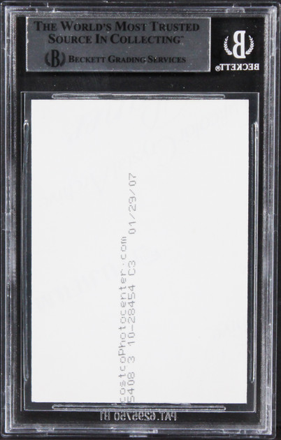 Ronnie Faulk Star Wars W/ Inscription Signed Custom Trading Card BAS Slabbed 2