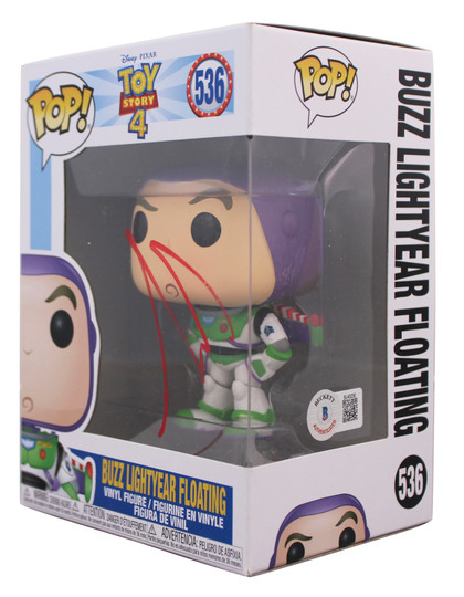 Tim Allen Toy Story 4 Signed Buzz Lightyear Funko Pop Vinyl Figure BAS #BL40230