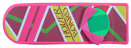 Michael J. Fox & Christopher Lloyd Back To The Future Signed Hoverboard BAS Wit