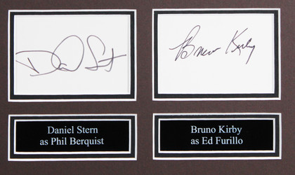 City Slickers (4) Crystal, Palance, Kirby & Stern Signed Framed Display BAS LOA