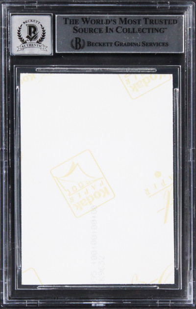 Oliver Ford Davies Star Wars Signed Custom Trading Card Auto 10! BAS Slabbed