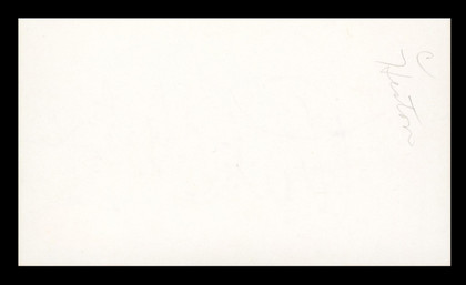 Charlton Heston Ben-Hur Authentic Signed 3x5 Index Card Autographed JSA