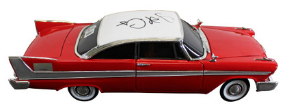 ミニカー CHRISTINE MOVIE 1958 Plymouth FURY 1/18 John Carpenter Christine Signed 1958 Plymouth Fury 1:18 Diecast