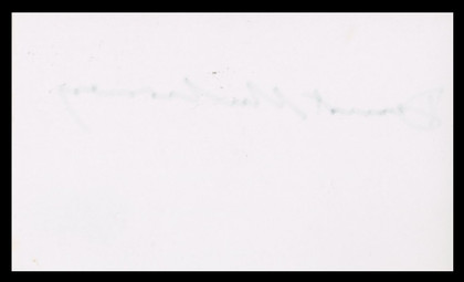 Dermot Mulroney My Best Friend's Wedding Signed 3x5 Index Card BAS #BS29402