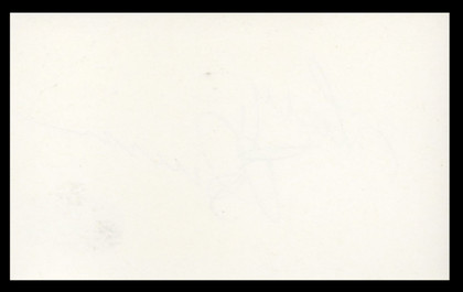 Terry O'Quinn Lost Authentic Signed 3x5 Index Card Autographed BAS #BS29433