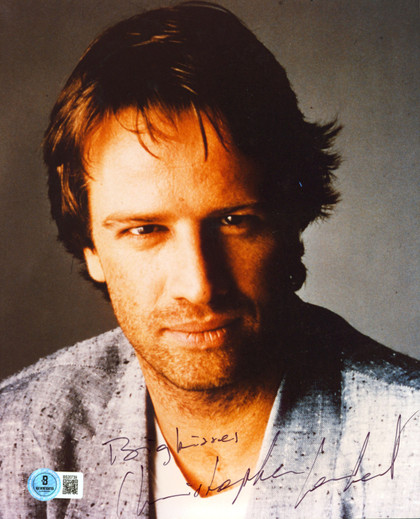 Christopher Lambert Highlander "Big Kisses" Signed 8x10 Photo BAS #BS20739