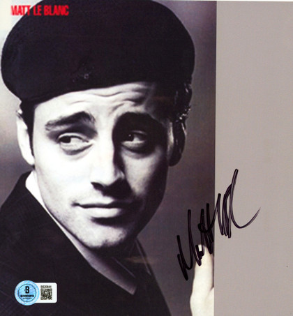 Matt LeBlanc Friends Authentic Signed Vertical Photo 7.25x7.75 BAS #BS20644