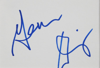 Susan Sarandon & Geena Davis Thelma & Louise Signed Framed Display BAS #AD04913