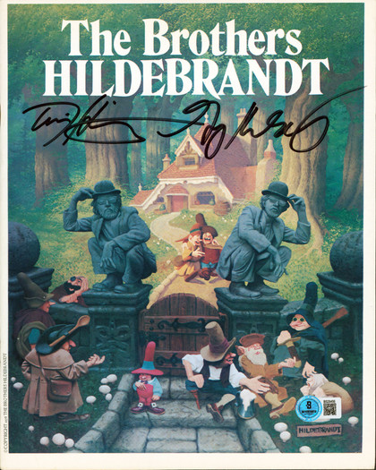 Greg & Tim Hildebrandt The Brothers Hildebrandt Signed Magazine BAS #BS29456